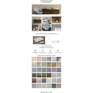 Panneau mural 4.0 d'épaisseur, élégant, pour l'intérieur de la maison, intérieur résidentiel, feuille décorative en mousse écologique - Product Image 4