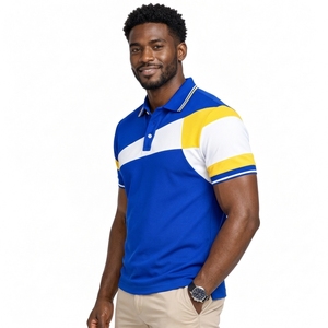 Camiseta Polo de Hombre Lisa de Primera Calidad 100% Algodón con Logotipo Bordado Personalizado OEM, Camisetas Polo 100% Poliéster al por Mayor - Product Image 5