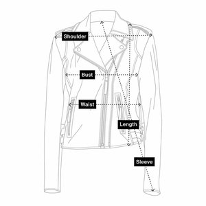 Veste en cuir noire pour homme, style workwear, col rabattu, simple boutonnage, poches, coupe classique, pour l'automne - Product Image 3