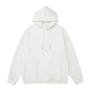 Oem 100% Cotton Heavyweight Fleece <b>Pullover</b> <b>Men</b> Hoodies Drop Shoulder Thick Blank Quick Dry Breathable Winter - Product Image 5