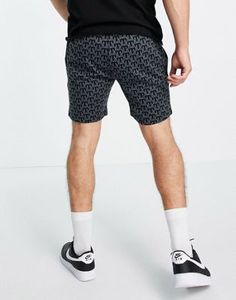 Shorts de Baño para Hombre con Estampado Geométrico, Cintura Media, Cordón Ajustable, Secado Rápido, Casuales, 100% Poliéster - Product Image 2