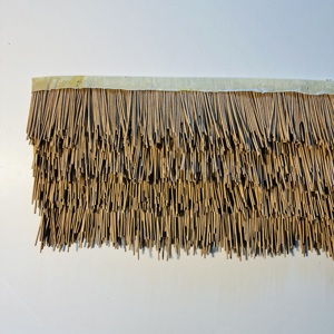 Toiture en chaume synthétique en plastique PE, imitation <span class=keywords><strong>roseau</strong></span> africain, pour usage extérieur, moderne - Product Image 5
