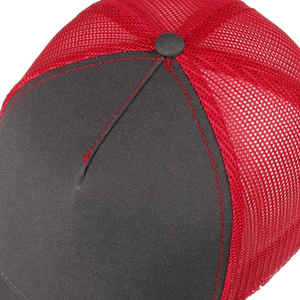 Casquette de baseball en maille pour hommes et femmes, style camionneur, brodée anime, 5 panneaux, motif ferme animale, par BS 2026 - Product Image 5