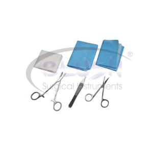 Surgical Suture Practice Kit with <b>Silicone</b> Pad and <b>Tools</b> for Medical Student Training Surgical Instruments By Blush Surgical - Product Image 5