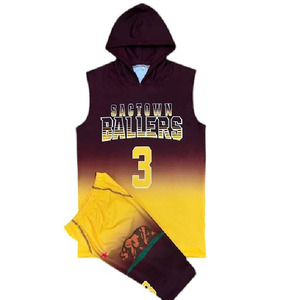 Conjunto de Uniforme de Baloncesto Sublimado Personalizado OEM, Jersey y Pantalones Cortos Deportivos Transpirables, Colores Personalizados, Kit de Baloncesto de Verano para Hombre - Product Image 1