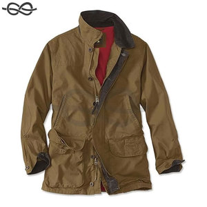 Abrigo Clásico para Hombre con Bolsillos, Cierre de Cremallera y Botones, Solapa Protectora, Chaqueta Casual para Exteriores, Resistente y Versátil - Product Image 4