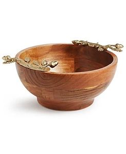 Tazones de Servir de Madera de Acacia de Alta Calidad, Forma Redonda, Tazón de Madera para el Hogar, Hecho a Mano, Estilo Japonés, Tazón Redondo de Madera para Arroz y Sopa - Product Image 1