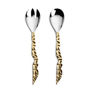 Ensemble de couverts élégants en métal avec surface polie pour la maison, la cuisine, la salle à manger, le restaurant, en acier durable - Product Image 5