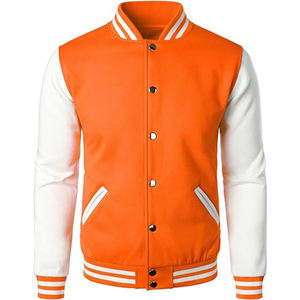 Chaquetas de Béisbol de Moda Otoñal para Hombre, Manga Larga, Cuello Alto, Chaquetas Holgadas, Abrigos Deportivos Casuales con Botones - Product Image 6