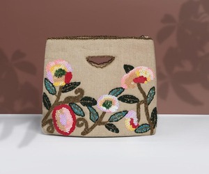 Bolso de Piel de Vacuno con Cuentas al Estilo Chino, con Asa y Diseño de Cuentas, Bolso Tipo Lonchera, Bolso Cruzado de Mano con Cuerda de Cuentas - Product Image 3