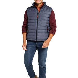 Chaleco Acolchado Sin Mangas para Hombre, Ligero, con Capucha, Cierre de Cremallera, Moderno, de Alta Calidad, Resistente al Viento, para Exteriores, Venta al Por Mayor - Product Image 4