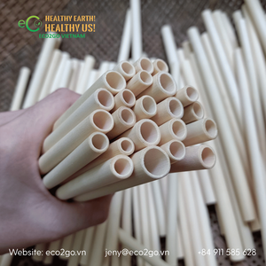 Pailles en bambou sans plastique, longueur personnalisée, pour café, restaurant, hôtel, service de boissons, vente en gros - Product Image 4