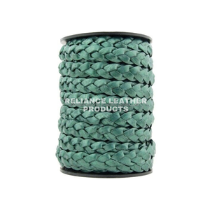 Meilleure qualité indien 3 plis plat Bolo cuir cordon Vintage Fuchsia rose étanche résultats de bijoux et composants breloques - Product Image 4