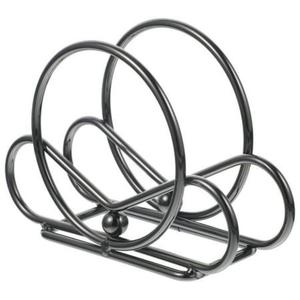 Porte-serviettes décoratif en métal sur pied pour l'organisation de la table à manger, améliorant la commodité et la propreté de la table - Product Image 1