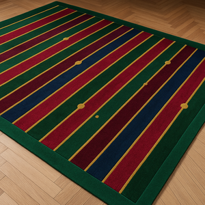 luxury high quality <b>carpet</b> multicolor geometrical design lines design for Living Room and Bedroom - Product Image 2