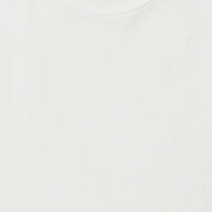 Women's <b>White</b> <b>Crop</b> <b>Top</b> Short Sleeve Crew Neck 100% Cotton Knitted Casual T-Shirt Breathable Solid Color Regular Fit - Product Image 6