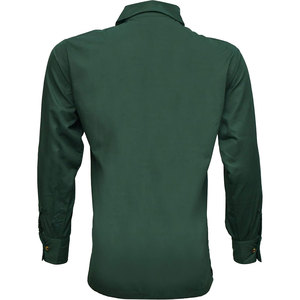 Camisa Ghillie Verde Personalizada para Hombre, Estilo Jacobita, Atuendo Escocés de las Tierras Altas, Manga Larga con Cordones, Ropa Renacentista Pirata, Pedido al por Mayor - Product Image 2