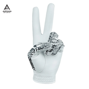 Guantes de Golf de Piel de Cabretta AIFRAN con Logotipo Personalizado, para Mano Izquierda o Derecha, de Piel de Oveja, Suaves, Transpirables, Antideslizantes, Venta al Por Mayor de Fábrica - Product Image 4