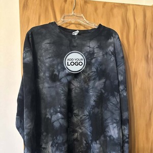 Sweat-shirt en molleton à col rond pour homme, 52% coton, 48% polyester, sweat-shirt de haute qualité, impression DTG - Product Image 1