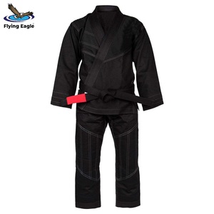 Kimono de BJJ Flying Eagle de haute qualité, extensible, 100% coton, vêtements d'entraînement d'arts martiaux, design personnalisé, tissu léger 340g - Product Image 1