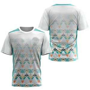 T-shirt personnalisé à manches courtes pour homme, 100 % coton, coupe classique, col rond, tricoté, séchage rapide - Product Image 2