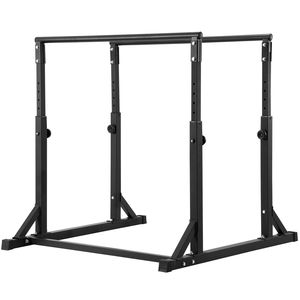 Stazione Dip Stand Robusta con Capacità di 800 Libbre, Altezza Regolabile, per Allenamento Fitness, in Acciaio - Product Image 2
