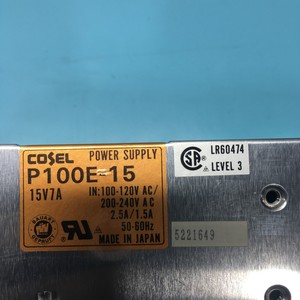 Cosel แหล่งจ่ายไฟ P100E-15 15V 7A 121226-เชื่อถือได้ทั่วโลกมรดกอุปกรณ์เซมิคอนดักเตอร์และชิ้นส่วน - Product Image 4