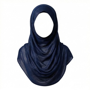 Women Solid Color <b>Chiffon</b> Hijab Breathable Daily Wear Islamic <b>Scarf</b> Shawl - Product Image 1