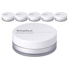 Tony Moly Simple Last Oil Blotting Paper Powder 9g 6ea Producto en Oferta Categoría Mascarillas y Papel Absorbente de Grasa - Product Image 1