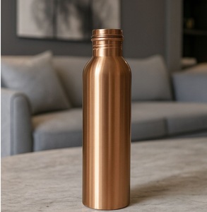 Ayurvedic Pure <b>Copper</b> Water <b>Bottle</b> Reusable <b>Copper</b> <b>Drinking</b> <b>Bottle</b> Premium Quality Traditional Water Storage <b>Bottle</b> - Product Image 6