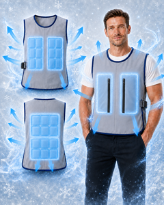 Chaleco Refrigerante Removible con Gel y Diferentes Diseños, Material de Cambio de Fase, Bajo Precio para Hombres y Mujeres, Clima Cálido, Hecho en Vietnam - Product Image 2