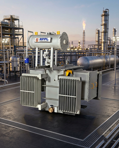 Transformateur de distribution à refroidissement par huile de qualité supérieure, 800 KVA, classe haute tension 20 KV et tension secondaire 400V, 50 Hz - Product Image 4