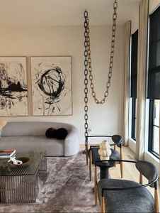 Paravent décoratif DIY pour la maison, écran mural suspendu, articles de décoration intérieure, maillons de chaîne en résine acrylique de qualité supérieure pour rideau de porte - Product Image 3