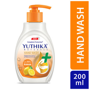 Yuthika Naturals 200ml Lavage à la main au citron Protection complète avec formule équilibrée au pH - Product Image 6