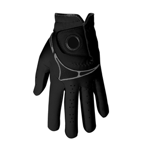 Guante de Golf de Piel Cabretta Transpirable de Primera Calidad, Estilo Medio Dedo, Agarre Antideslizante Duradero, Correa Ajustable, Logotipo Personalizado, Deportivo - Product Image 4