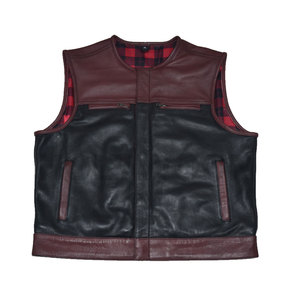 Sleeveless Button Closure Casual Winter <b>Fashion</b> Outerwear <b>Vest</b> Western Style 100% Wool <b>Men</b> Outdoor Rider Waistcoat - Product Image 1