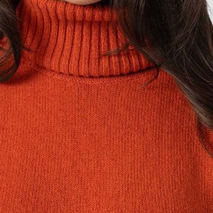 Classic O-Neck Ribbed Knit Breathable Sweater Women's <b>Flexible</b> Soft Touch Female Tops Versatile Autumn Winter Shirt - Product Image 2