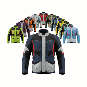 Veste de moto en tissu corduroy de haute qualité 100%, protection intégrale personnalisée, veste de moto de course robuste - Product Image 1
