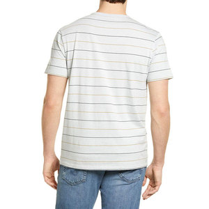 Camiseta estampada para hombre, suministro al por mayor, 100% algodón, cómoda, de corte holgado, cuello redondo, informal. - Product Image 5