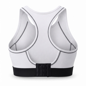 Soutien-gorge de sport pour femme, matière extensible douce, design respirant, maintien confortable, idéal pour la gym et l'entraînement, vêtements de sport OEM - Product Image 2