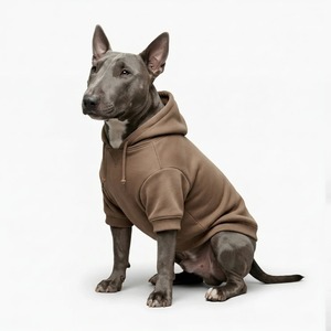 Parent Child Matching Cotton <b>Dog</b> Hoodie Solid Pet Sweatshirt Winter Warm Classic Design Machine Washable Pet <b>Clothes</b> for <b>Dogs</b> - Product Image 1