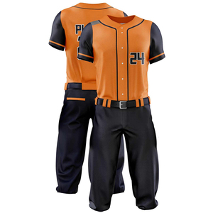 Uniforme de Béisbol, Nueva Llegada, Alta Calidad, Personalizado, Ropa de Béisbol y Softbol, 100% Poliéster, Conjunto de Uniforme de Béisbol - Product Image 1