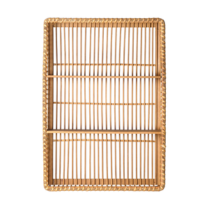 Elegante Estante Rectangular de Bambú Hecho a Mano, Organizador de Pared de Bambú Natural, Decoración para el Hogar al por Mayor - Product Image 3