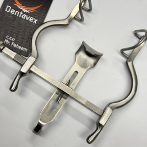 Rétracteur abdominal auto-rétentionnel Balfour en acier inoxydable, instrument chirurgical réutilisable, outil d'opération, Dentavex Corporation - Product Image 3