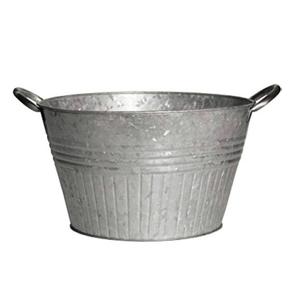 Wholesale Hot Galvanized Silver Patina Rustic Raised Garden <b>Large</b> Galvanized Planter <b>Boxes</b> for Interior - Product Image 1