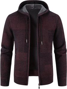 Sweat-shirt à capuche pour homme de qualité supérieure, couleur unie, chaud et confortable - Product Image 2