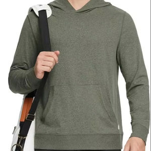 Sudadera con Capucha para Hombre, Personalizable al por Mayor, Colores, Logotipo y Talla Personalizados, Tejido de Poliéster Sólido Teñido, Manga Larga, Diseño Forrado - Product Image 3