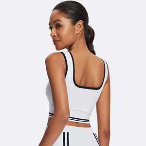 เสื้อชั้นในกีฬาผู้หญิงแบบใหม่สั่งทำได้ตามต้องการ ขายส่ง ราคาพิเศษ ระบายอากาศได้ดี เหมาะสำหรับออกกำลังกาย ฟิตเนส คุณภาพพรีเมียม ประสิทธิภาพสูง - Product Image 2