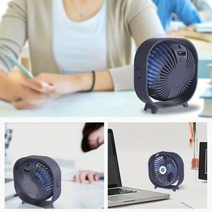 Mini Ventilatore da Tavolo Ricaricabile per Casa, Ufficio, Dormitori - 3 Velocità, Alimentazione USB, Spina AU, Silenzioso - Product Image 4