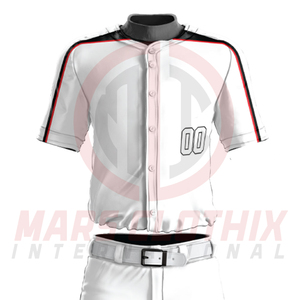 Uniformes de Béisbol Cómodos de Bajo MOQ, Uniformes Deportivos Personalizados para Jóvenes, Uniformes de Béisbol de Buena Calidad en Color Sólido - Product Image 6